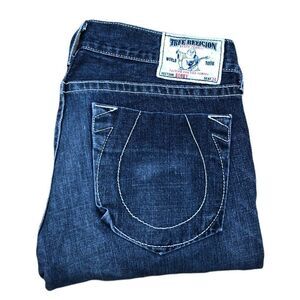 Vintage True Religion Jeans Size 36 BOBBY Blue